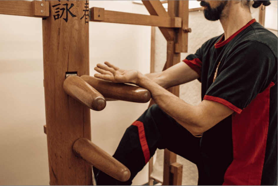 Wing Chun Wooden Kick